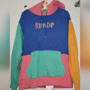 Colorblock Rip N' Dip Sweater XL